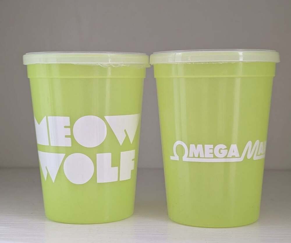 omega mart meow wolf cup